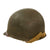 Original U.S. WWII 1942 McCord Front Seam Fixed Bale M1 Helmet with Firestone Liner - Complete Original Items