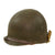 Original U.S. WWII 1942 McCord Front Seam Fixed Bale M1 Helmet with Firestone Liner - Complete Original Items
