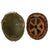Original U.S. WWII 1943 M1 McCord Fixed Bale Front Seam Helmet with Net - Inland/Firestone Tire & Rubber Co Liner Original Items