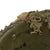 Original U.S. WWII 1943 M1 McCord Fixed Bale Front Seam Helmet with Net - Inland/Firestone Tire & Rubber Co Liner Original Items