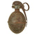 Original French WWI Model 1914 OF1 Egg Hand Grenade circa 1915 - 1917 - Inert Original Items
