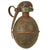 Original French WWI Model 1914 OF1 Egg Hand Grenade circa 1915 - 1917 - Inert Original Items