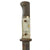 Original German WWII 98k Bayonet by Clemen & Jung with US Soldier Custom “Sweetheart” Pin-Up Girl Plexiglass Grips and Scabbard - Dated 1937 & 1940 Original Items