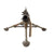 Original U.S. WWII Browning .30 Caliber M1919A4 Display Machine Gun with 1942 Dated Tripod, Pintle, and T&E Original Items