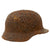 Original German WWII Courland Pocket Recovered M40 Heer Army Single Decal Relic Helmet - Size 64 Shell Original Items