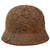 Original German WWII Courland Pocket Recovered M40 Heer Army Single Decal Relic Helmet - Size 64 Shell Original Items