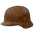 Original German WWII Courland Pocket Recovered M40 Heer Army Single Decal Relic Helmet - Size 64 Shell Original Items