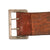 Original German Pre-WWII Army Heer Officers 60mm Brown Leather Open Claw Buckle Belt by by F. W. Assmann & Söhne Original Items