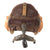 Original German WWII Luftwaffe LKpN101 Netzkopfhaube Summer Flying Helmet in Size 58cm with Avionics Original Items