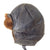 Original German WWII Kriegmarine Issue Winter Fur Leather Hat with PRYM Snaps - Size 57 Original Items