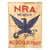 Original U.S. Pre-WWII National Recovery Act of 1933 NRA Banner by Dettra’s Flag Products - 29 x 39” Original Items