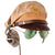 Original U.S. WWII Army Air Force Officer Tan “Fly-Weighter” Crusher Cap by Lewis With HB-7 Headset & Aviator Sunglasses - Size 7¼ Original Items