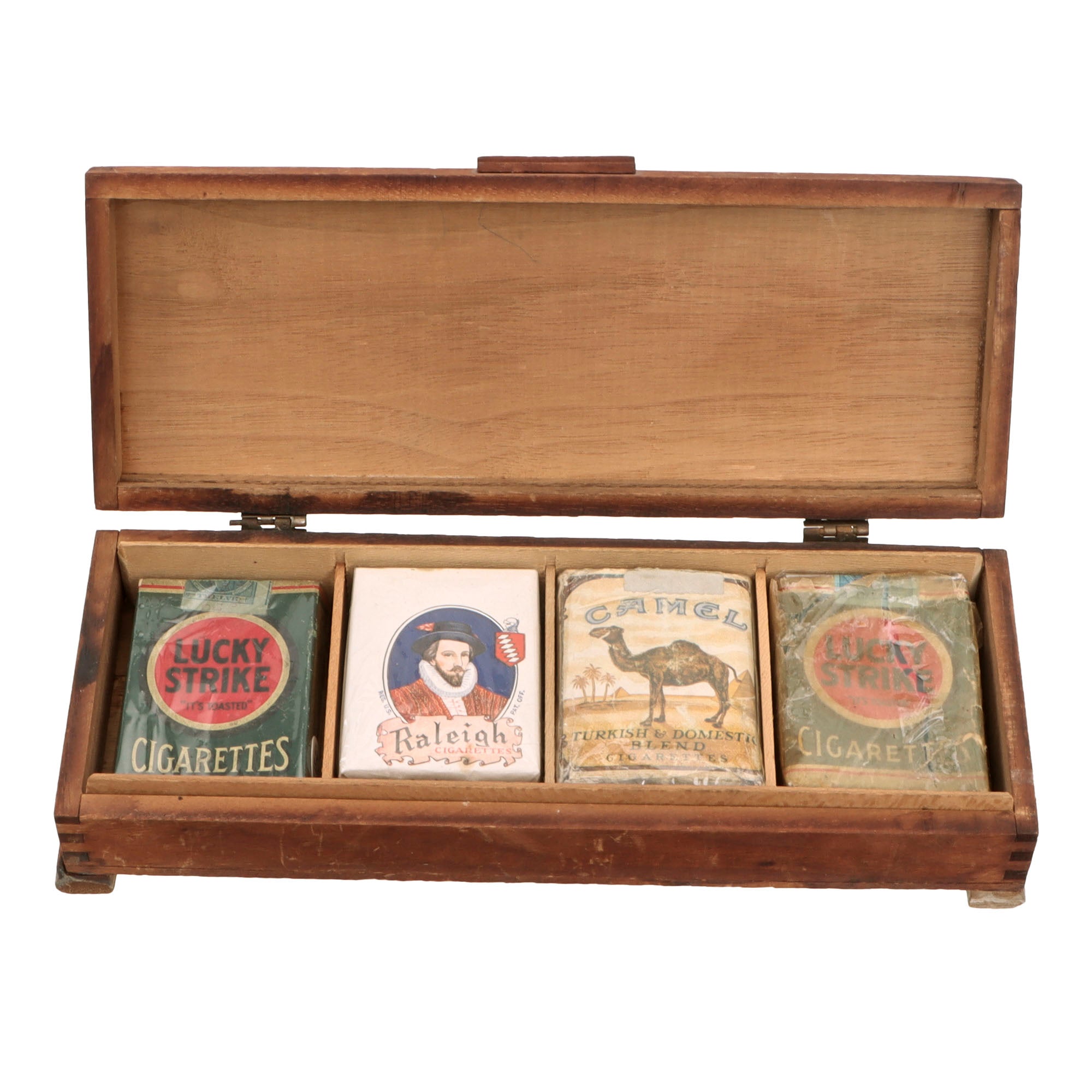 old cigarette box Copper and Gilt by Sterling Bronze Co See the incredible diversity of character in cigarette packaging over the past century Vintage Cigarette Packs, Part 1