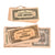 Original U.S. WWII Tremendous 77th Division Japanese Souvenir Group with Aircraft Plexiglass, Rising Sun Flag, Currency, Restricted Manila City Guidebook, Insignia, Travel Journal Canteen Cup, and More - Richard S. Derrick, 302nd Engineers Original Items