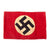 Original German WWII NSDAP & SA Multi-piece Cotton Armband with Embroidered Insignia Original Items