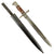 Original U.S. Spanish American War Model 1892 Krag Rifle Bayonet and Rare First Pattern Scabbard - Dated 1897 - Excellent Original Items