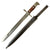 Original U.S. Spanish American War Model 1892 Krag Rifle Bayonet and Rare First Pattern Scabbard - Dated 1897 - Excellent Original Items