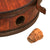 Original U.S. Civil War Rare Confederate Issue “Gardner” Pattern Wooden Drum Canteen with Remnants of Leather Carry Strap Original Items