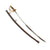 Original U.S Civil War Model 1860 Light Cavalry Saber by C. Roby with Steel Scabbard - Dated 1865 Original Items