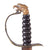 Original U.S. Mexican-American War Era Eagle Head Infantry Officer’s Saber with Unique Spiral Ebony Grip & Fireblued Gold-Inlaid Blade Original Items