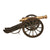Original French Napoleonic Canon de 12 Gribeauval 1:9 Scale Minitature Model with Extremely Detailed Gun Carriage & Limber / Caisson - Functional Original Items