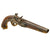 Original Napoleonic Style Belgian Flintlock Sea Service Pistol with Liège Proof Mark Under Barrel - circa 1820 Original Items