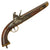 Original Napoleonic Style Belgian Flintlock Sea Service Pistol with Liège Proof Mark Under Barrel - circa 1820 Original Items
