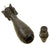 Original Soviet WWII Inert 50mm Mortar Round with Fuze Original Items