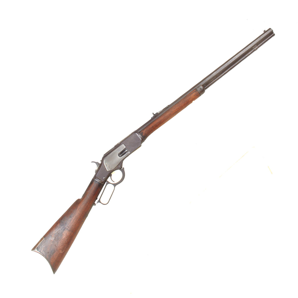 Original U.S. Winchester Model 1873 .32-20 Repeating Rifle with Octagonal Barrel Made in 1882 - Serial 110278A Original Items