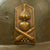Original Italian WWI / 1920s “Lippmann Model” Adrian Helmet with 4th Field Artillery Badge - Full Liner & Chinstrap Original Items