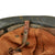 Original Italian WWI / 1920s “Lippmann Model” Adrian Helmet with 4th Field Artillery Badge - Full Liner & Chinstrap Original Items