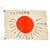 Original Japanese WWII Hand Painted Silk Good Luck Flag with Signatures - 27 x 39” Original Items