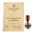 Original German WWII Eastern Front Medal & War Merit Cross Grouping with Documents & Photo Album Pages - Obergefreiten Paul Kreber, Pionier-Bataillon 74 - 80 Photographs Total Original Items