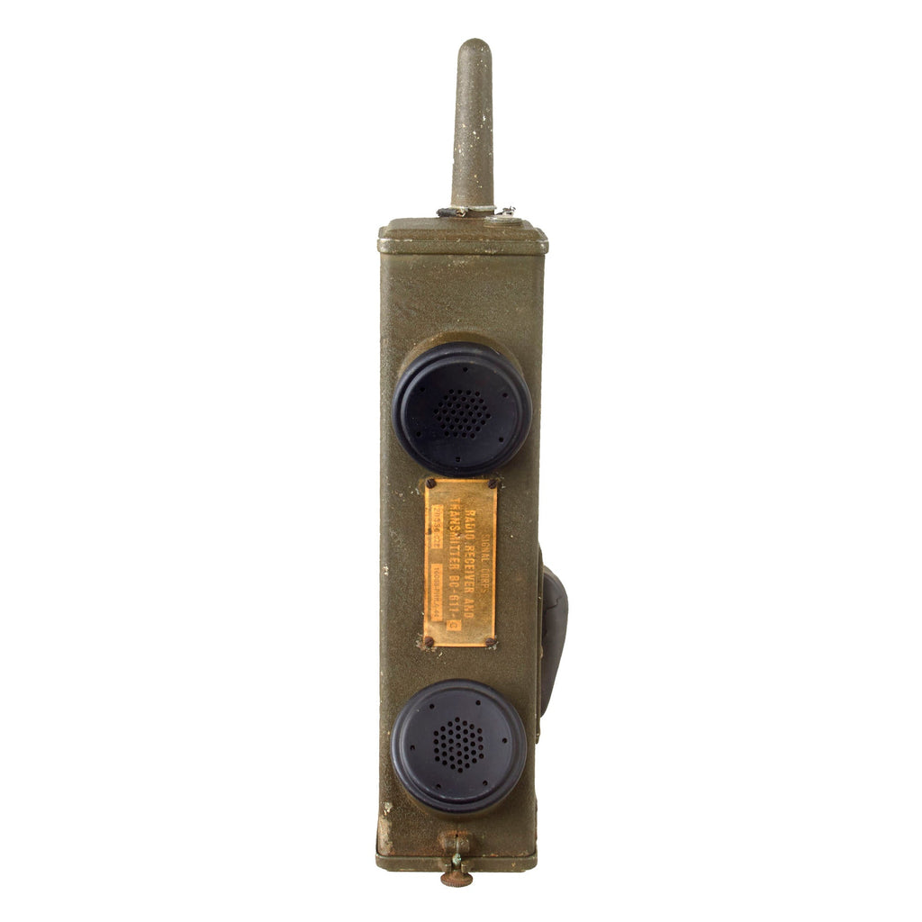 Original U.S. WWII Handie Talkie SCR-536 Radio Transceiver BC-611-C - Dated 1944 Original Items