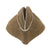 Original German WWII RAD National Labor Service Officer M38 Wool Overseas Cap with Flatwire Insignia Original Items
