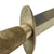 Original British WWII P-2 “Officer’s Model” Nickeled Second Pattern Fairbairn-Sykes Fighting Knife with Sheath - Broad Arrow 5 Marked Original Items