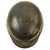 Original German WWII Heer Army No Decal M40 Steel Helmet with Sawdust Textured Camouflage - Size 64 Shell Original Items