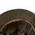 Original German WWII Heer Army No Decal M40 Steel Helmet with Sawdust Textured Camouflage - Size 64 Shell Original Items