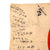 Original Japanese WWII Hand-Painted Silk Good Luck Flag with Lots of Signatures - Great Translation Potential - 26 x 39” Original Items