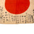 Original Japanese WWII Hand-Painted Silk Good Luck Flag with Lots of Signatures - Great Translation Potential - 26 x 39” Original Items