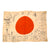 Original Japanese WWII Hand-Painted Silk Good Luck Flag with Lots of Signatures - Great Translation Potential - 26 x 39” Original Items