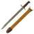 Original U.S. WWI M1905 Springfield Rifle 16" Bayonet by Springfield Armory with M1910 Scabbard - Dated 1910 Original Items
