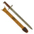 Original U.S. WWI M1905 Springfield Rifle 16" Bayonet by Springfield Armory with M1910 Scabbard - Dated 1910 Original Items