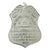 Original U.S. 1953 President Eisenhower Inaguration D.C. Metropolitan Police Badge - No. 894 Original Items