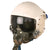 Original U.S. Vietnam War US Navy Pilot Dual Visor APH-6C Flight Helmet by Sierra Engineering Co. with Oxygen Mask - Dated 1971 Original Items