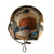 Original U.S. Vietnam War US Navy Pilot Dual Visor APH-6C Flight Helmet by Sierra Engineering Co. with Oxygen Mask - Dated 1971 Original Items
