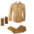 Original U.S. WWI Named Tank Corps Uniform Jacket & Trousers with Leg Gaiters - J. Poss Jr., 1st Tank Brigade Original Items