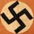 Original German WWII NSDAP Italian Made National Political Flag with Hanger Ties - 22" x 42" Original Items