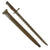 Original U.S. WWI M1917 Enfield Rifle & Trench Gun Bayonet by Remington with Scabbard - Dated 1917 Original Items