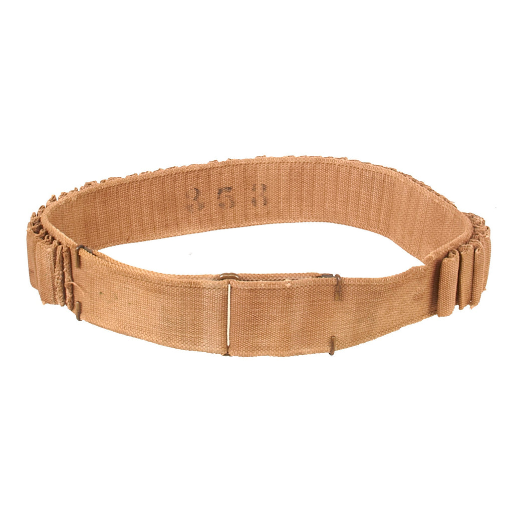 Original U.S. Spanish American War 1894 Krag 100-Round Double Ammunition Belt by Mills & Orndorff Original Items